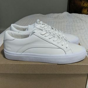 NIB Madewell white leather sneakers size 6